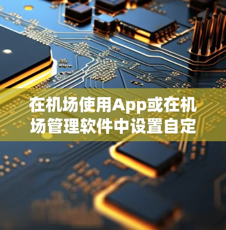 在机场使用App或在机场管理软件中设置自定义语言,你可以按照以下步骤操作 在机场使用App或在机场管理软件中设置自定义语言,你可以按照以下步骤操作